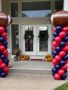 Spiral Football Columns